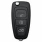 OEM 3 Button ID47 Hitag Pro Remote Key for Ford Transit / Custom with Key Blade
