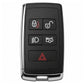 Aftermarket 5 Button Full PEPS Smart Keyless Remote Key for Jaguar (2018 +)
