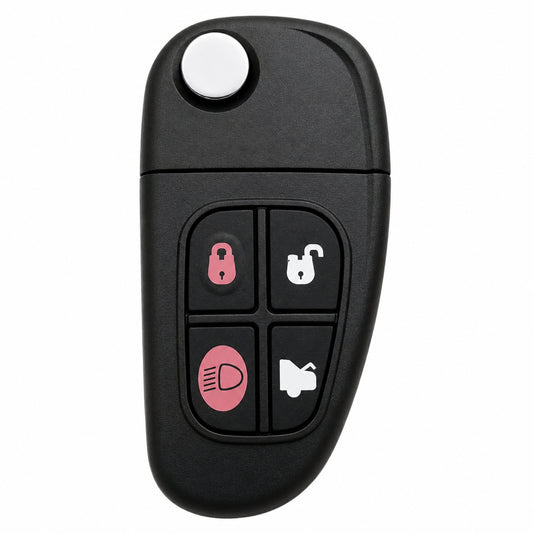 Aftermarket 4 Button Remote Key for Jaguar X-Type / S-Type / XJ