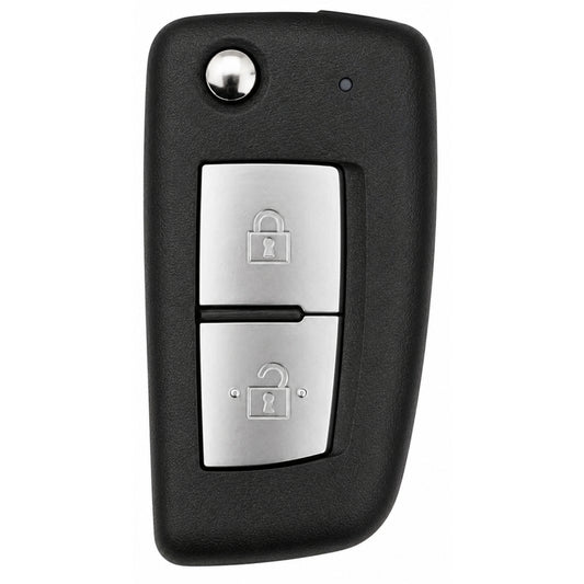 OEM 2 Button Remote Key For Nissan Micra / Pulsar / Juke / Qashqai (Hitag AES)