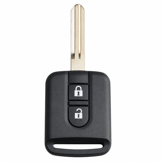Aftermarket 2 Button Remote Key For Nissan Micra / Note / Navara / Qashqai