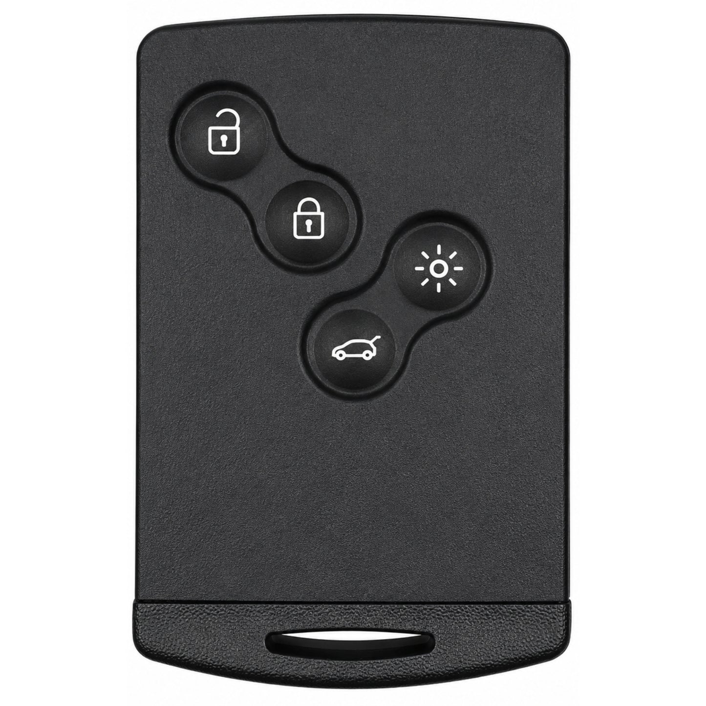 Aftermarket 4 Button Handsfree Key Card For Renault Megane III / Laguna III