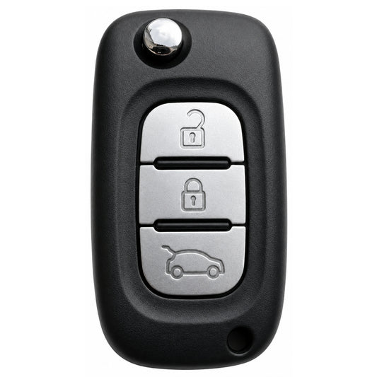 Aftermarket 3 Button Remote Key (4A) for Renault (See list for full vehicle coverage)