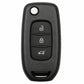 Aftermarket 3 Button Remote Key for Renault Twingo / Symbol (HYN17 blade)