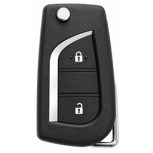 Aftermarket Flip Remote Key For Toyota Yaris 2014 - 2020 (89070-0D330)