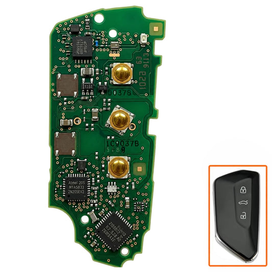 OEM VAG 5D Remote Key PCB Suitable For 5D Keyless Systems (Non-UWB Only)
