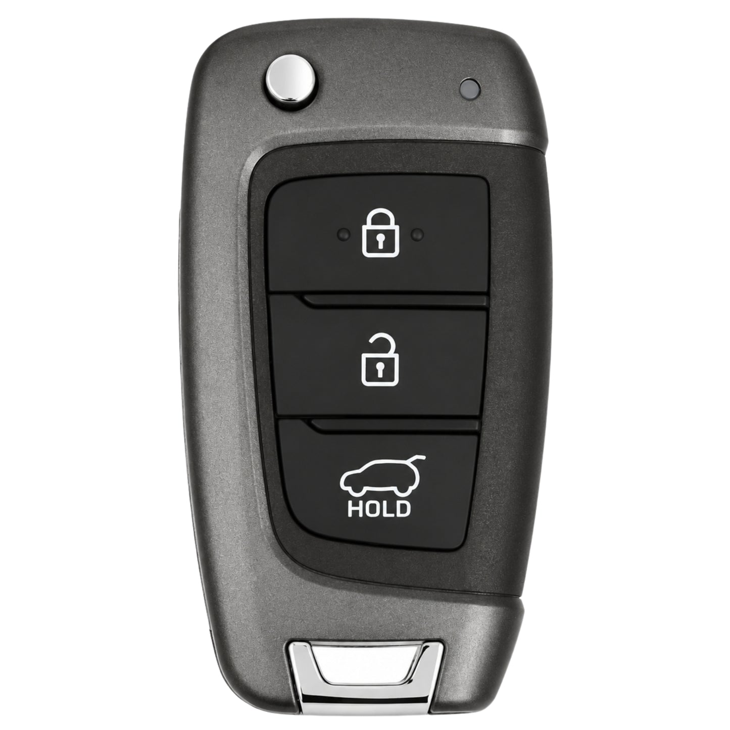 OEM 3 Button Remote Flip Key For Hyundai Kona 2017+ (95430-J9800)
