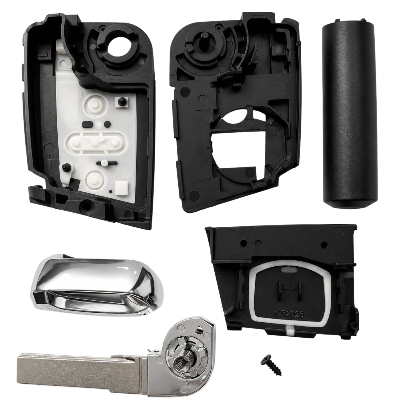 3 Button MQB Remote Key Case with HU66 Key Blade for VAG