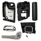 3 Button MQB Remote Key Case with HU66 Key Blade for VAG