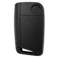 3 Button MQB Remote Key Case with HU162 Key Blade for VAG