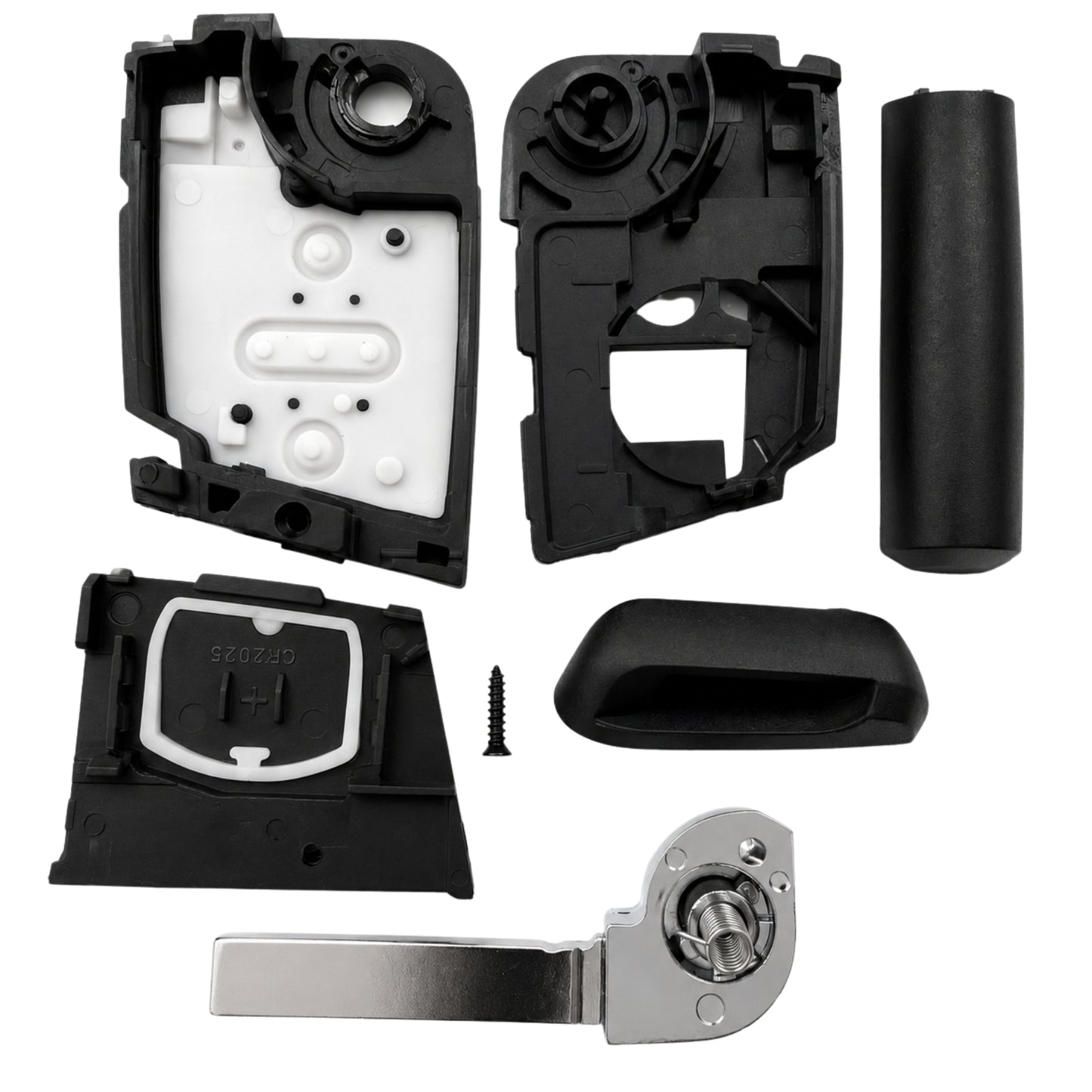3 Button MQB Remote Key Case with HU162 Key Blade for VAG