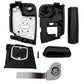 3 Button MQB Remote Key Case with HU162 Key Blade for VAG