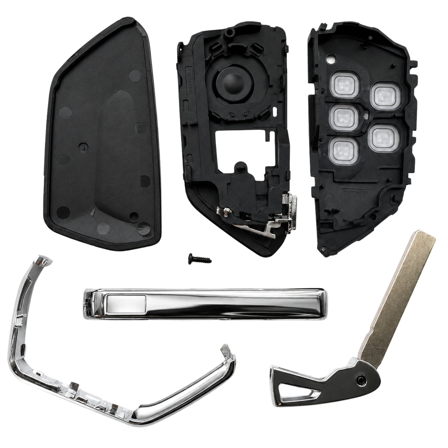 3 Button Smart Remote Key Case For VAG 5D Systems