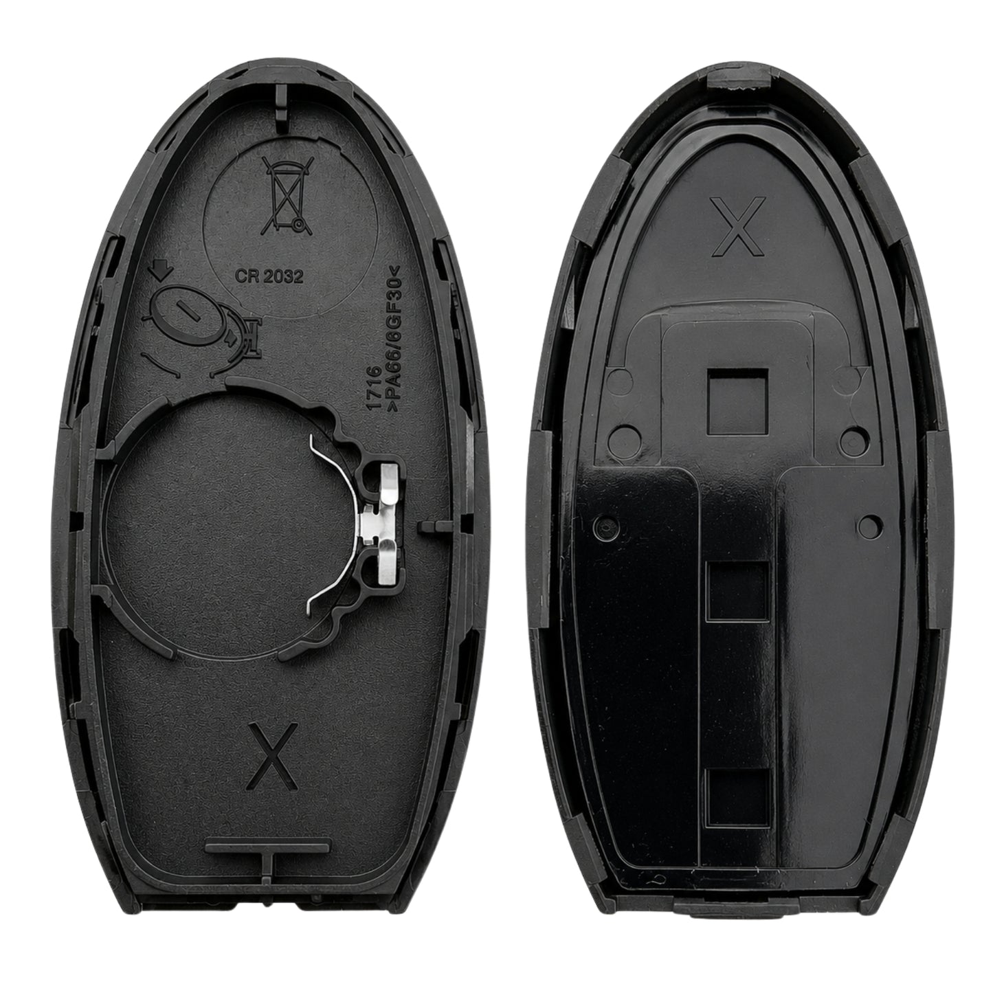 2 Button Remote Key Case For Nissan Qashqai / Pulsar / X-Trail / Cube