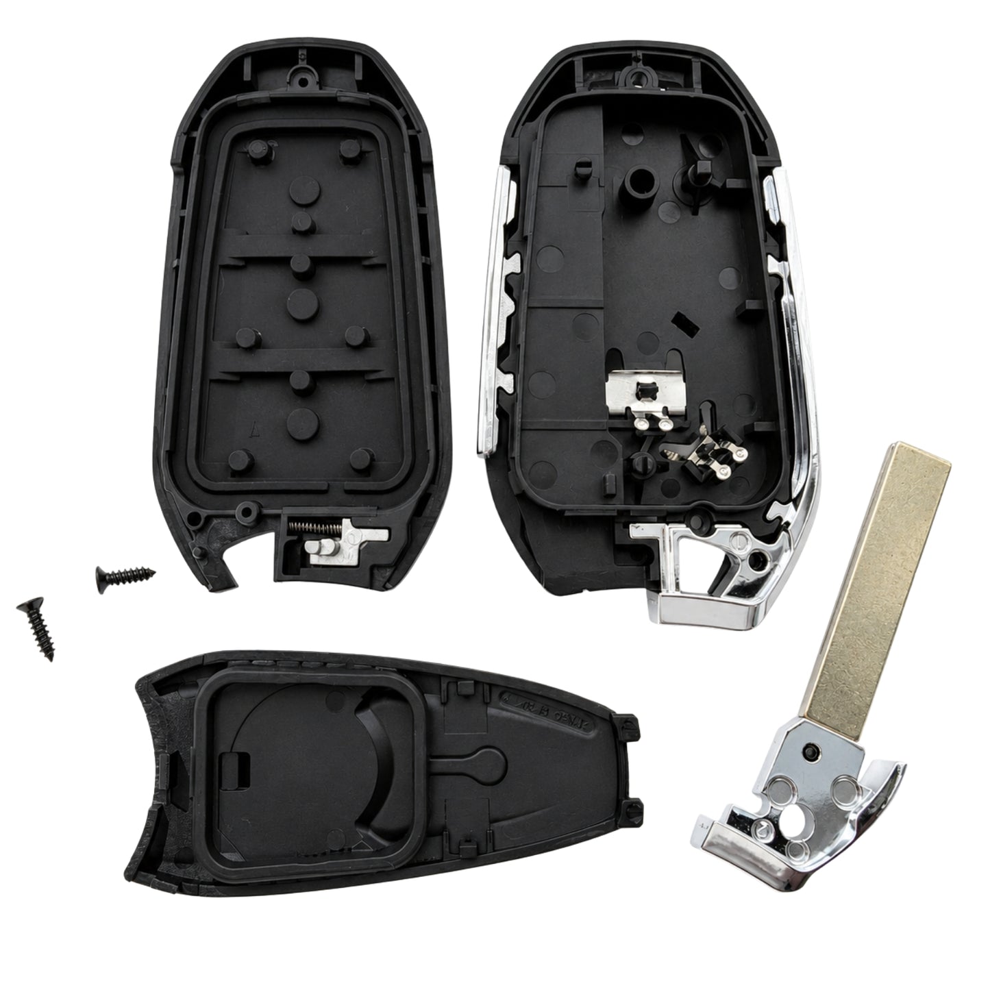 Aftermarket 3 Button Smart Remote Key Case For PSA (Suitable for aftermarket PCB's only)