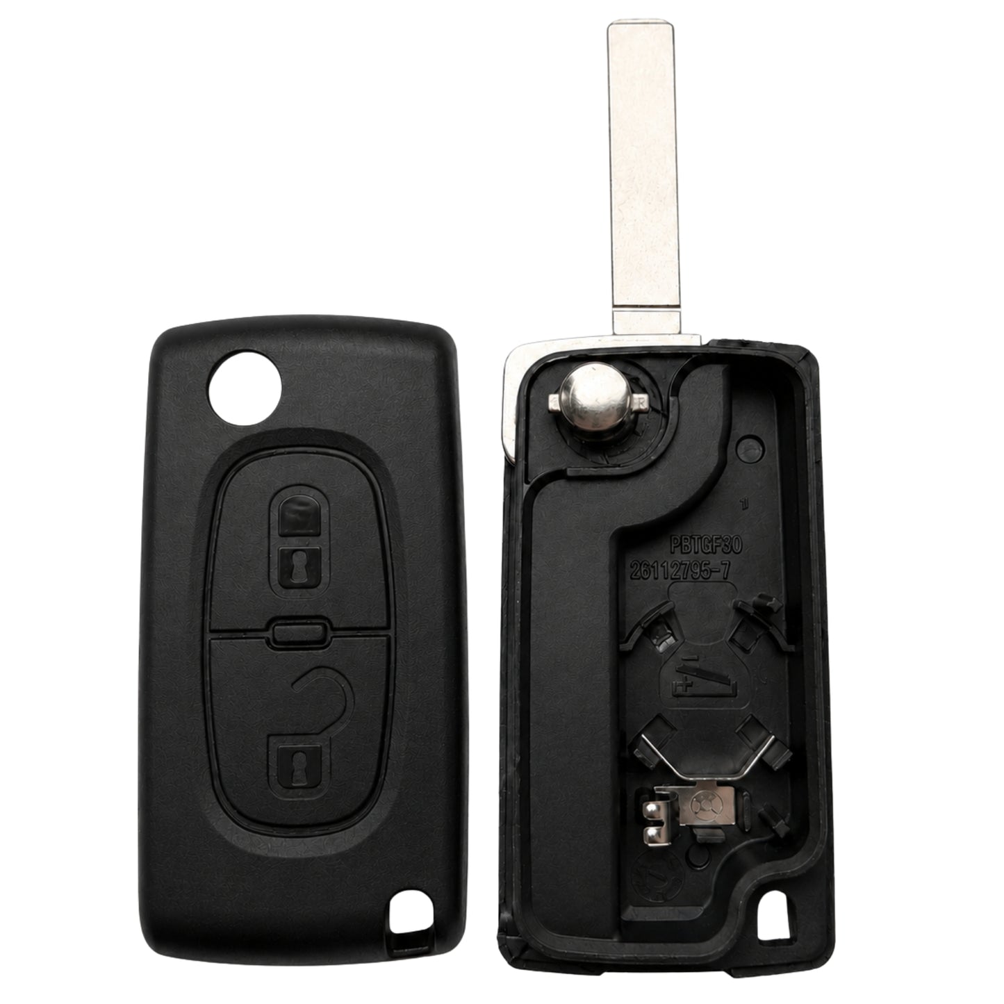 VA2 2 Button Key Case (With Battery Contact)