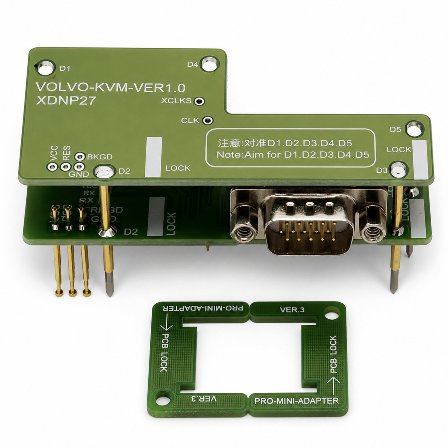 Xhorse Volvo KVM Solder-Free Adapter for VVDI Mini PROG and VVDI Key Tool Plus (XDNP27GL)