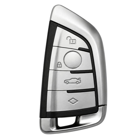 4 Button Smart Remote Key Case for BMW (FEM / BDC / G Series) - Silver
