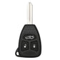 3 Button Remote Key Case to suit Chrysler / Dodge / Jeep