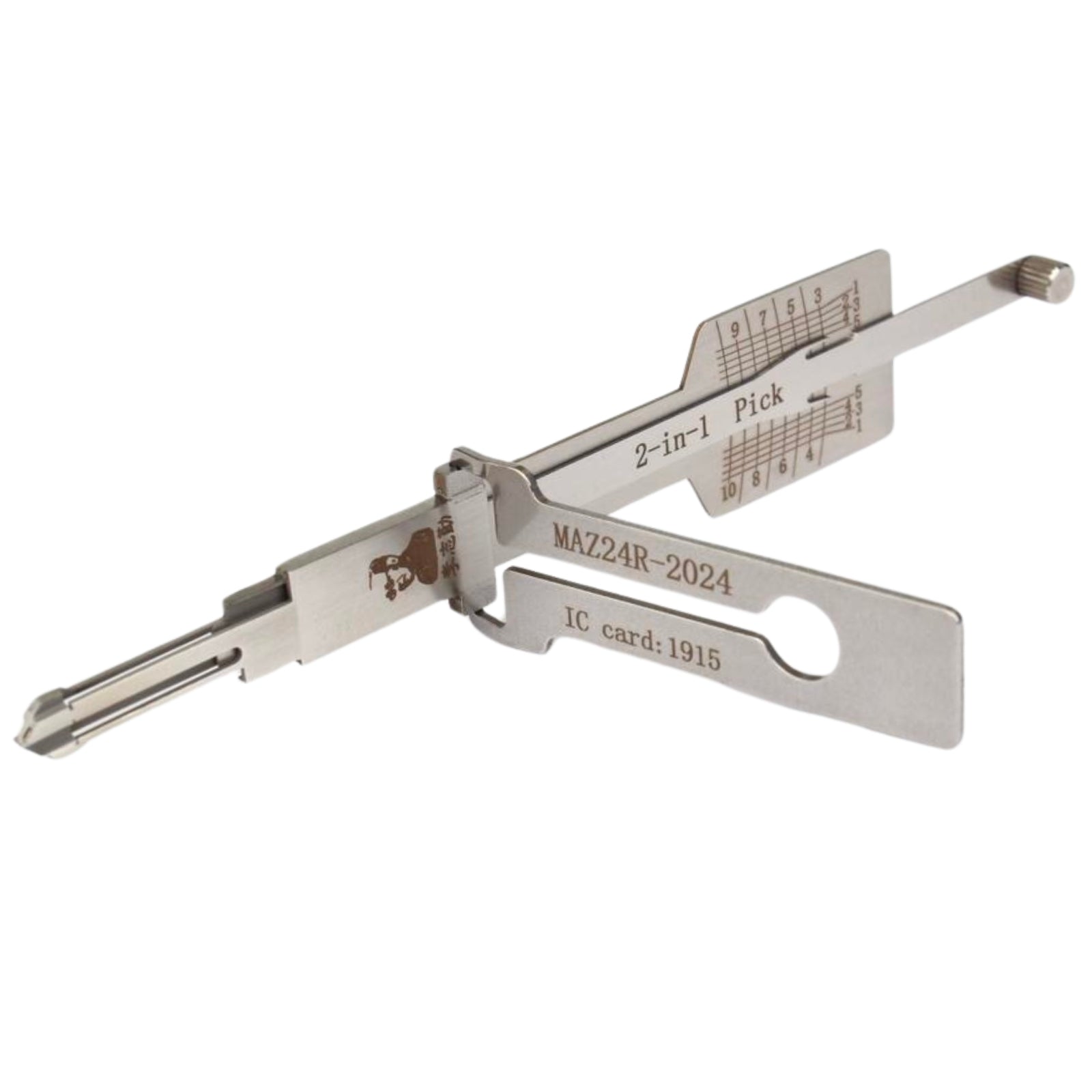 Lishi Key Decoder MAZ24R Original Lishi 2-in-1 Pick & Decoder With Cutout For Concealed ...