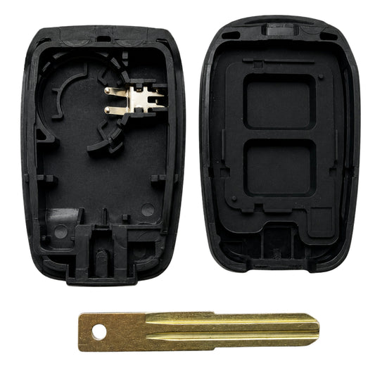 2 Button NSN14 Renault / Vauxhall / Nissan / Mercedes Key Case