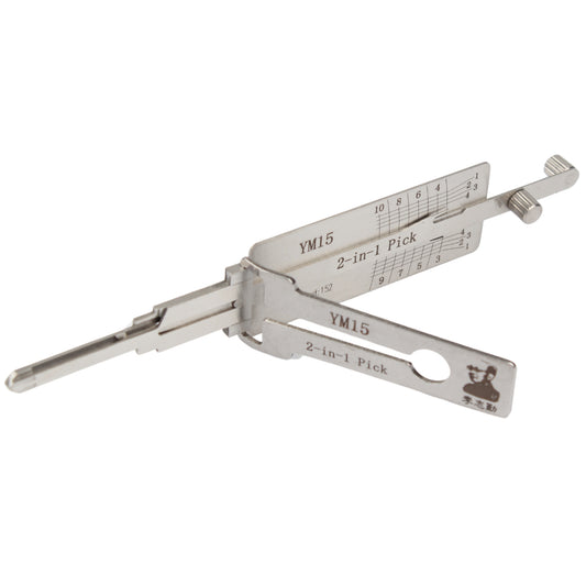 YM15 Original Lishi 2-in-1 Pick & Decoder (8 CUT)