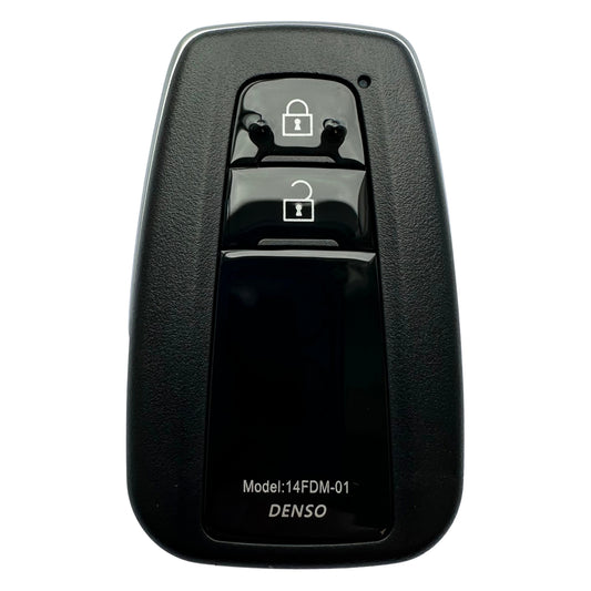 2 Button Smart Remote Key Case For Toyota (Suitable for TDB01 KeyDIY PCB's)