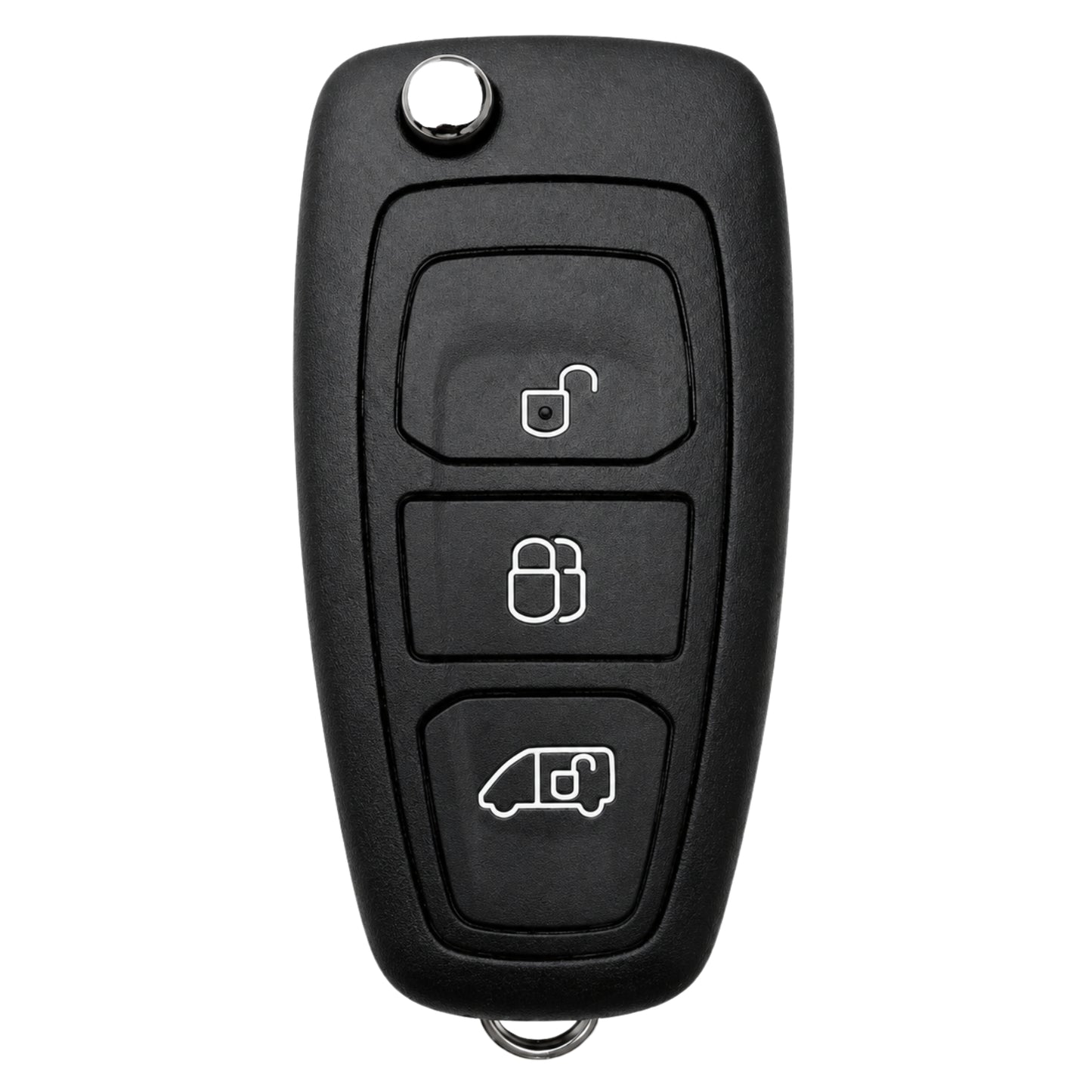 3 Button Key Case For Transit Custom / MK8 (Battery cover non-removable, matching original design)