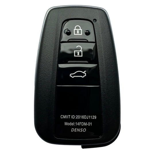 3 Button Smart Remote Key Case For Toyota (Suitable for TDB01 KeyDIY PCB's)