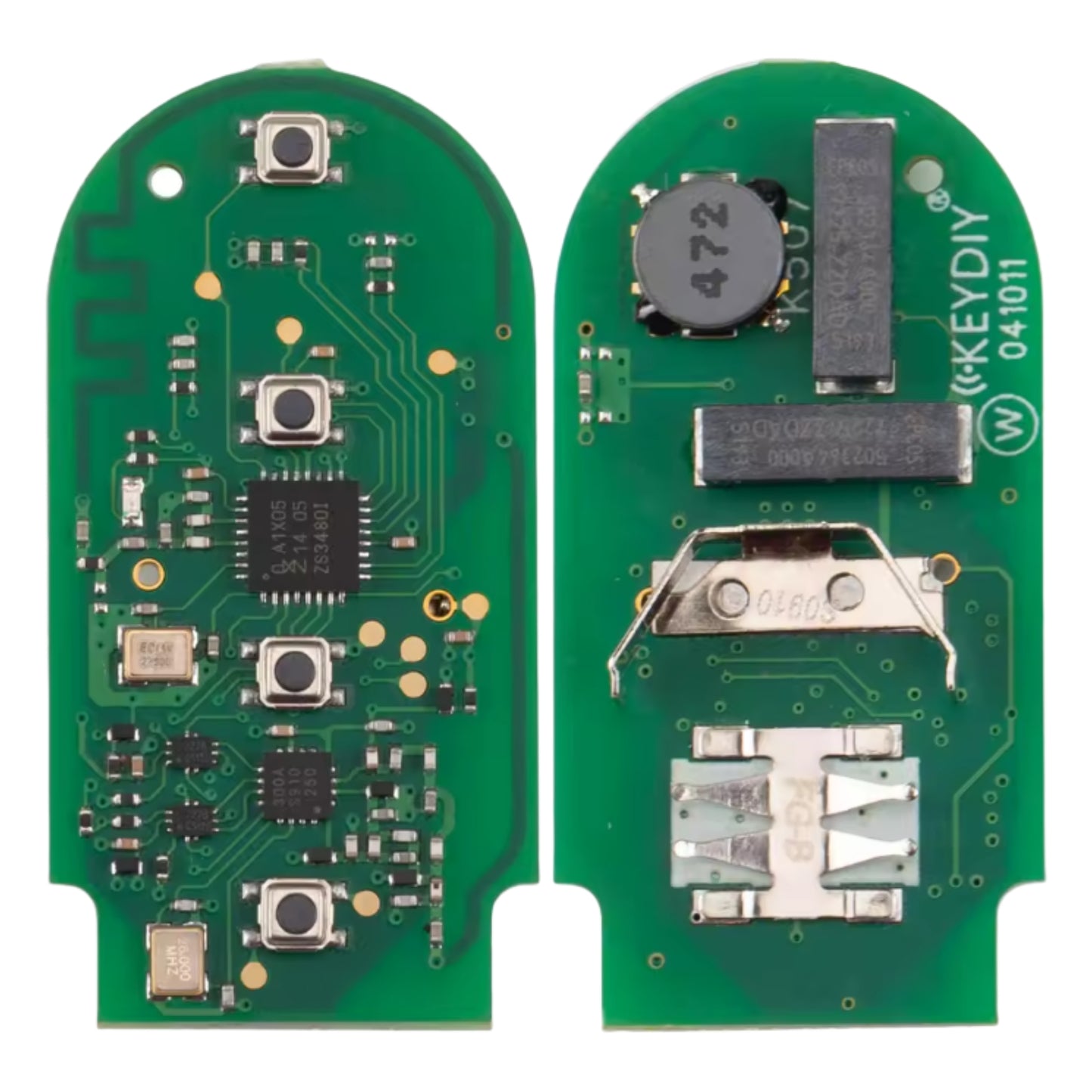 KeyDIY BMW 4 Button PCB For FEM, BDC, CAS4 & G Series (FGB23)