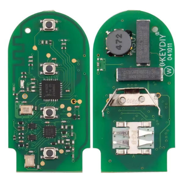 KeyDIY BMW 4 Button PCB For FEM, BDC, CAS4 & G Series (FGB23)