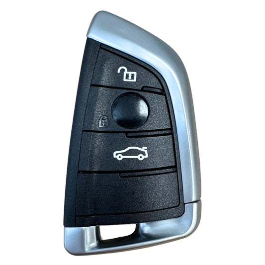Aftermarket 3 Button Smart Remote Key for BMW F Series - 433Mhz (Black buttons)