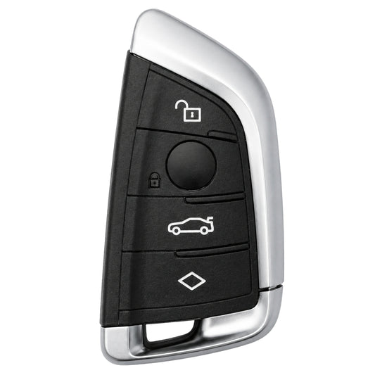 4 Button Smart Remote Key Case for BMW (FEM / BDC / G Series) - Black