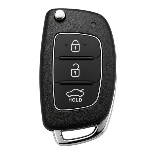 3 Button Remote Key Case For Hyundai I10 / I20 / I40 / IX35 / Santa Fe