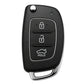 OEM 3 Button Remote Flip Key For Hyundai I10 2023+ (95430-K7600)
