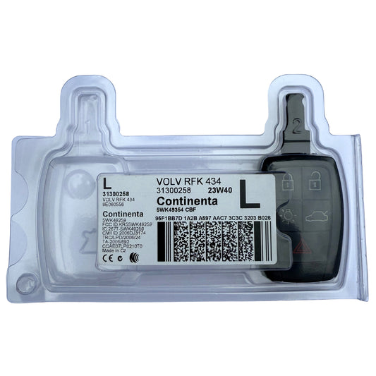 Aftermarket 5 Button Dash Remote For Volvo