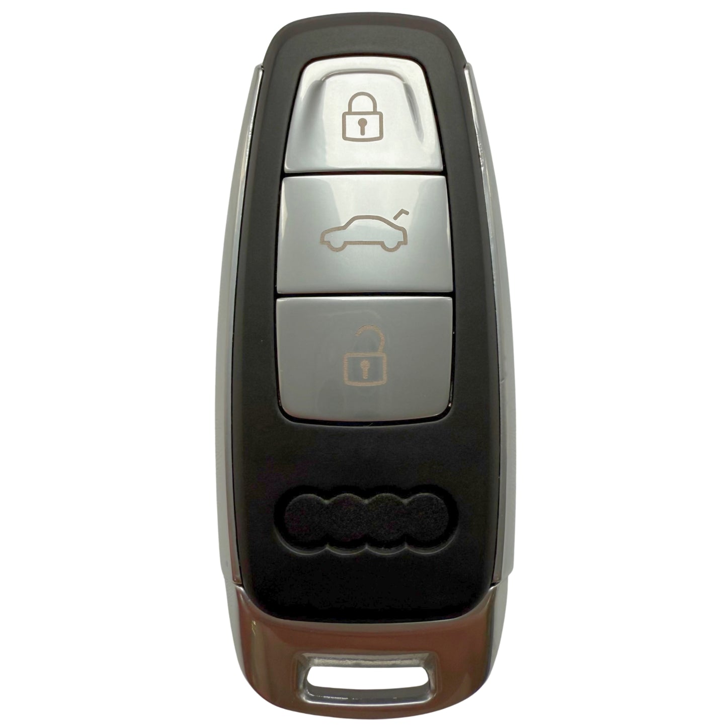 3 Button Smart Remote Key Case with HU162 Emergency Key Blade for Audi
