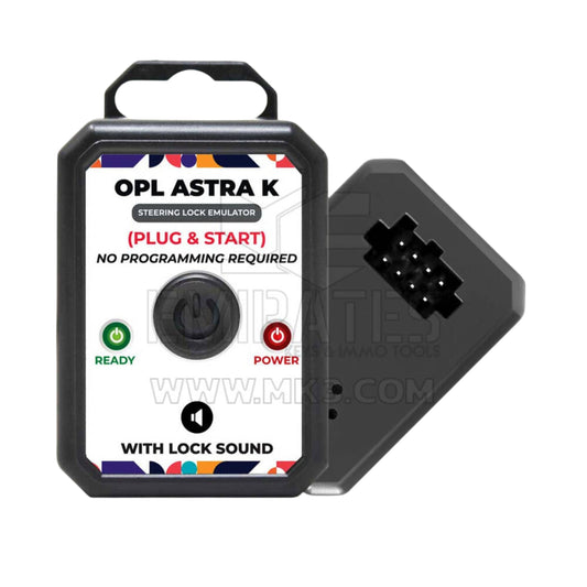 Opel Emulator - Opel Insignia Astra K / Vauxhall 2010 - 2015 Steering Lock Emulator Simulator With Lock Sound Plug and Start Original Connector