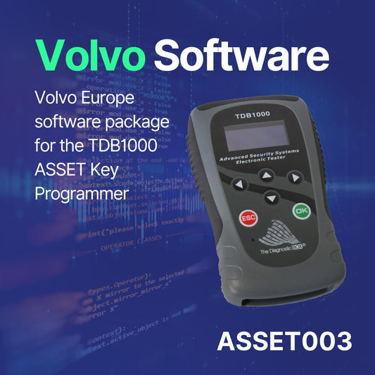 ASSET003 – Volvo software for TDB1000