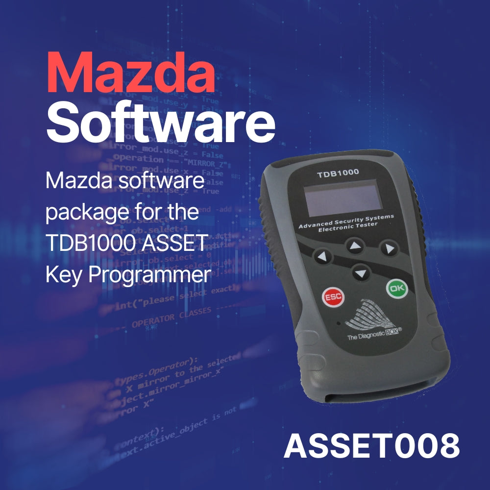 ASSET008 – Mazda Software for TDB1000 – Key Library