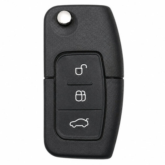 3 Button Key Case For Ford Fiesta / Focus