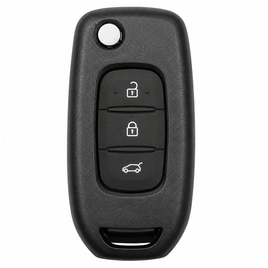 3 Button VA2 / VA6 Renault Flip Key Case For Newer Style PCB Boards