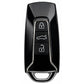 3 Button Smart Remote Key Case with HU162 Emergency Key Blade for Volkswagen Touareg (MLB Systems)