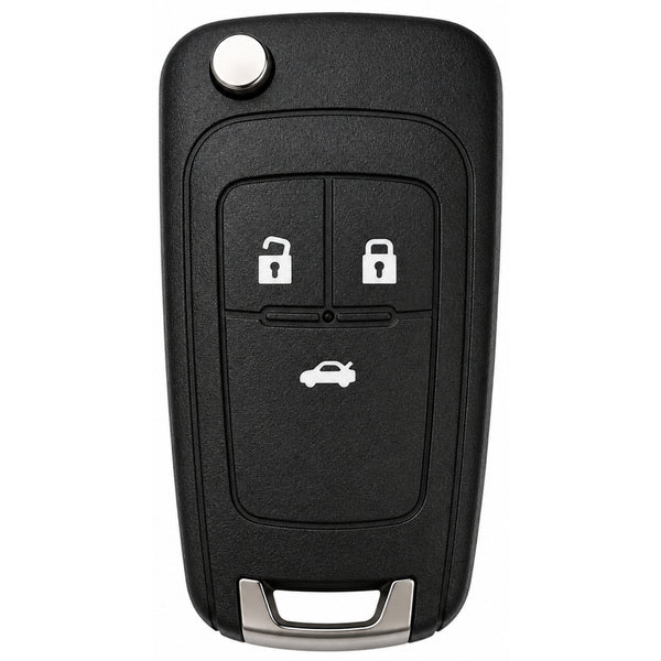 3 Button HU100 Vauxhall Astra J / Insignia Style Flip Key Case