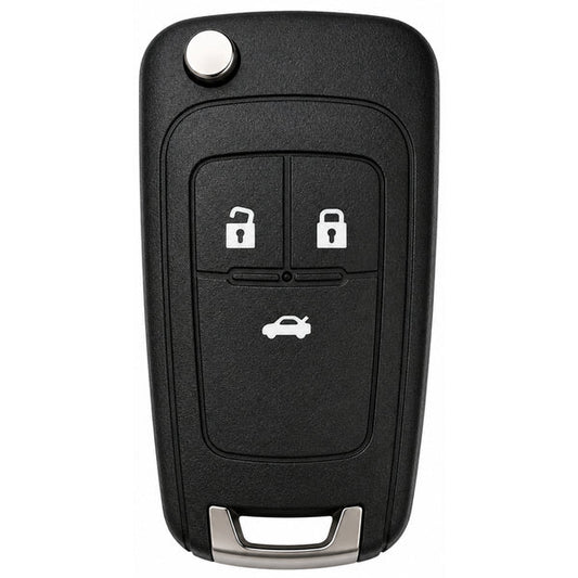 3 Button HU100 Vauxhall Astra J / Insignia Style Flip Key Case