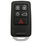 5 Button Remote Key Case For Volvo (For OEM & Aftermarket PCB's)