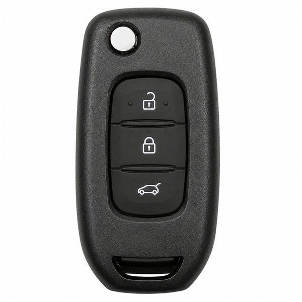 3 Button NSN14 Renault Flip Key Case For Newer Style PCB Boards