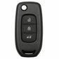 3 Button NSN14 Renault Flip Key Case For Newer Style PCB Boards