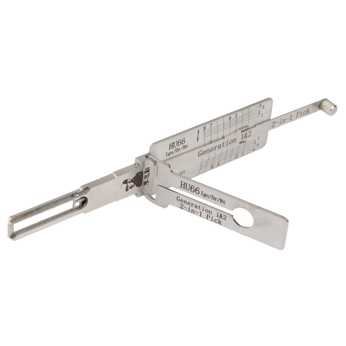 HU66 Original Lishi 2-in-1 Pick & Decoder (Single Lifter)