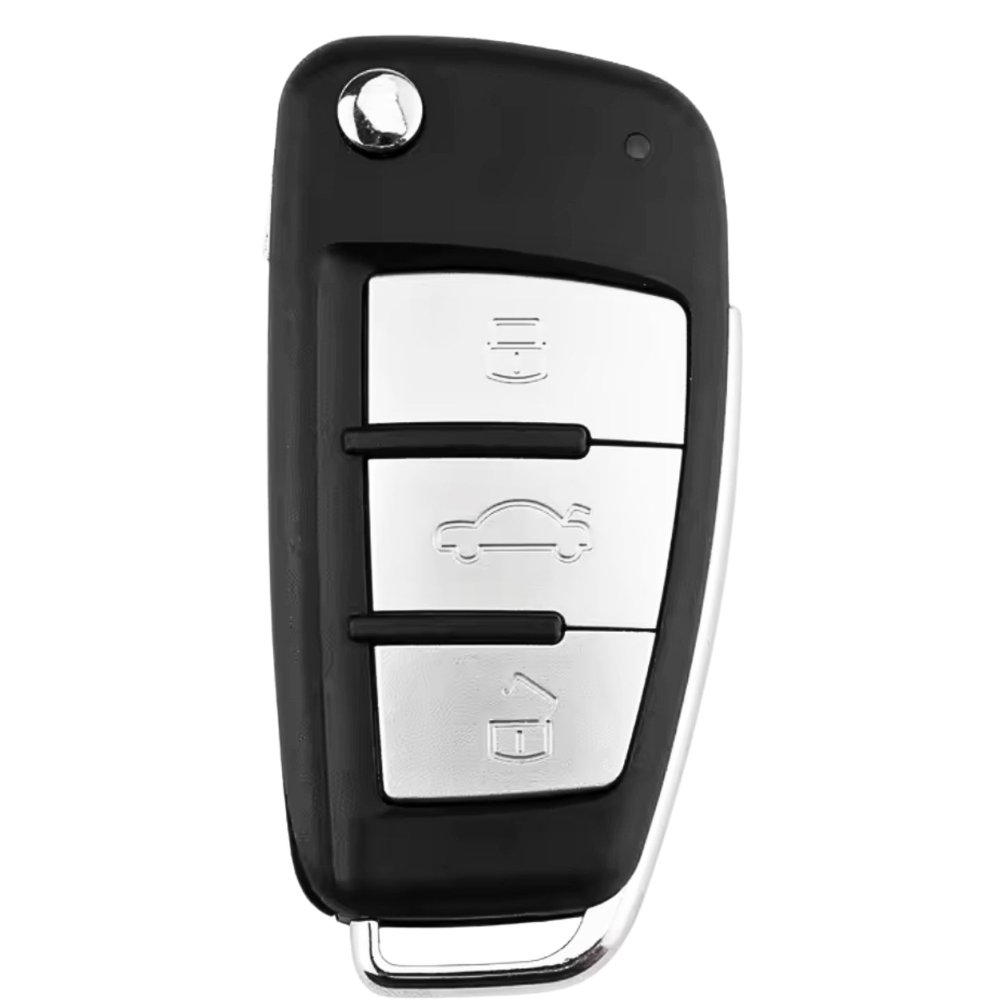 KeyDIY Audi Style Remote Key With Metal Buttons (B02)